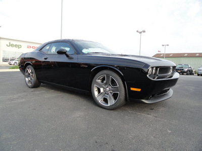 dodge challenger 2012 black coupe rt gasoline 8 cylinders rear wheel drive automatic 60915