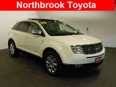lincoln mkx 2008 off white suv gasoline 6 cylinders front wheel drive automatic 60062