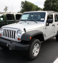 jeep wrangler unlimited 2012 silver suv sport gasoline 6 cylinders 4 wheel drive automatic 07730