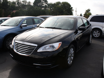 chrysler 200 2012 black sedan touring gasoline 4 cylinders front wheel drive automatic 07730