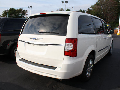 chrysler town and country 2012 white van touring l flex fuel 6 cylinders front wheel drive automatic 07730