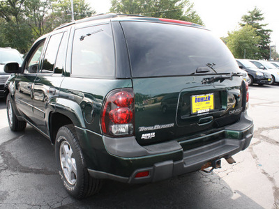 chevrolet trailblazer 2003 dk  green suv lt gasoline 6 cylinders 4 wheel drive automatic with overdrive 07730