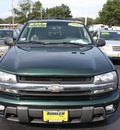 chevrolet trailblazer 2003 dk  green suv lt gasoline 6 cylinders 4 wheel drive automatic with overdrive 07730