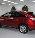 lexus rx 450h 2010 matador red suv hybrid 6 cylinders all whee drive automatic 91731