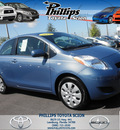 toyota yaris 2010 blue yaris gasoline 4 cylinders front wheel drive automatic 34788