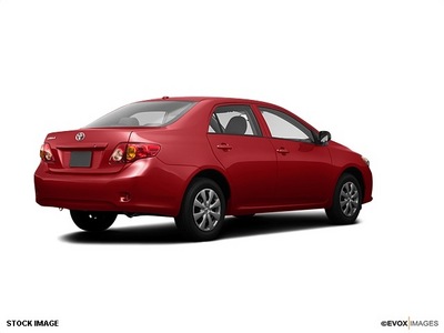 toyota corolla 2009 red sedan le gasoline 4 cylinders front wheel drive automatic 34788