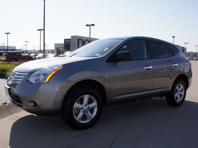 nissan rogue 2010 lt  gray suv gasoline 4 cylinders automatic with overdrive 76018