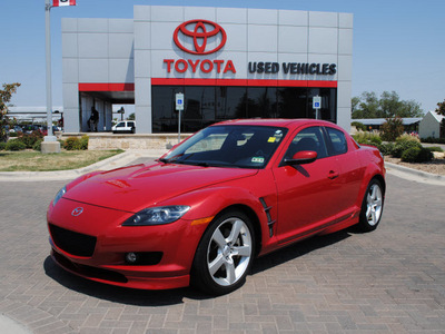 mazda rx 8 2007 red coupe gasoline rotary rear wheel drive 6 speed manual 76087