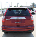 honda cr v 2010 red suv ex l gasoline 4 cylinders front wheel drive 5 speed automatic 77065
