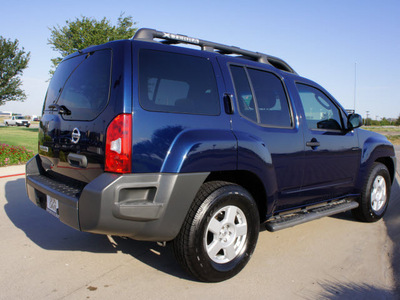 nissan xterra 2007 dk  blue suv gasoline 6 cylinders rear wheel drive automatic with overdrive 76018