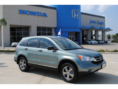 honda cr v 2010 lt  green suv lx gasoline 4 cylinders front wheel drive automatic with overdrive 77065