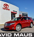 toyota venza 2011 red gasoline 4 cylinders front wheel drive automatic 32771