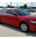 toyota camry 2011 red sedan le gasoline 4 cylinders front wheel drive automatic 77090