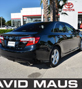toyota camry 2012 black sedan se 4 cylinders front wheel drive automatic 32771