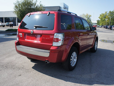 mercury mariner 2009 red suv premier v6 gasoline 6 cylinders 2 wheel drive 6 speed automatic 46168