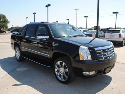 cadillac escalade ext 2008 black suv gasoline 8 cylinders all whee drive automatic 76087