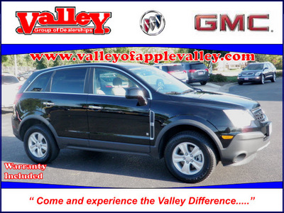 saturn vue 2008 black suv xe gasoline 4 cylinders front wheel drive automatic 55124