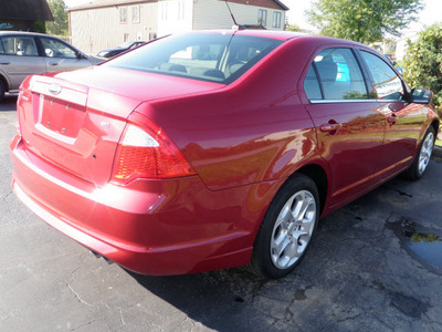 ford fusion 2010 dark red sedan se gasoline 4 cylinders front wheel drive automatic 14224