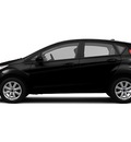 ford fiesta 2012 black hatchback se gasoline 4 cylinders front wheel drive 4 speed automatic 77388
