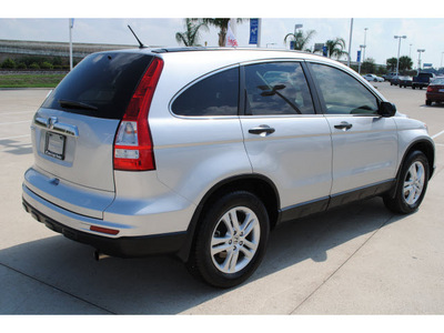 honda cr v 2010 silver suv ex gasoline 4 cylinders front wheel drive automatic with overdrive 77065