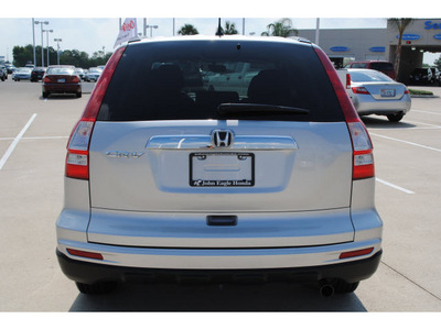 honda cr v 2010 silver suv ex gasoline 4 cylinders front wheel drive automatic with overdrive 77065