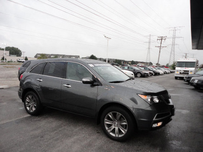 acura mdx 2010 grigio suv advance ent awd gasoline 6 cylinders all whee drive automatic with overdrive 60462