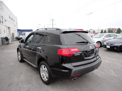 acura mdx 2008 black suv tech ent awd gasoline 6 cylinders all whee drive automatic with overdrive 60462