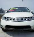 nissan murano 2005 off white suv se gasoline 6 cylinders all whee drive cont  variable trans  47129