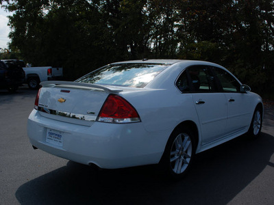 chevrolet impala 2011 white sedan ltz flex fuel 6 cylinders front wheel drive automatic 27330