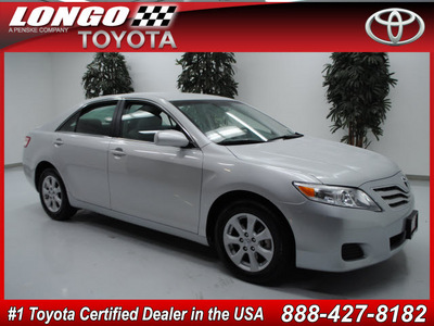 toyota camry 2010 silver sedan le 4 cylinders front wheel drive automatic 91731