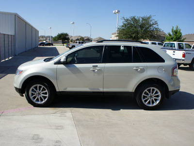 ford edge 2007 off white suv sel gasoline 6 cylinders front wheel drive automatic with overdrive 76108