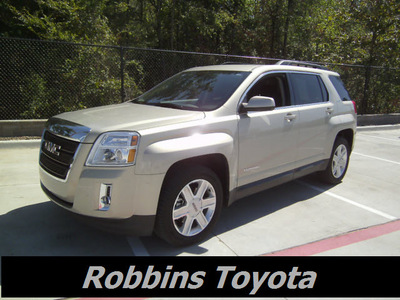 gmc terrain 2010 gold suv slt 1 gasoline 4 cylinders front wheel drive automatic 75503
