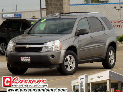 chevrolet equinox 2005 silver suv lt gasoline 6 cylinders front wheel drive automatic 62034