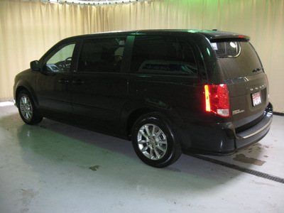 dodge grand caravan 2012 black van r t flex fuel v6 front wheel drive automatic 44883