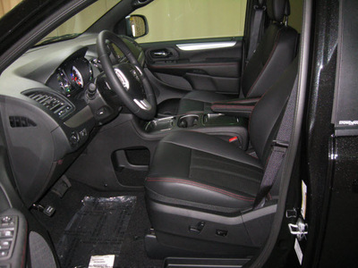 dodge grand caravan 2012 black van r t flex fuel v6 front wheel drive automatic 44883
