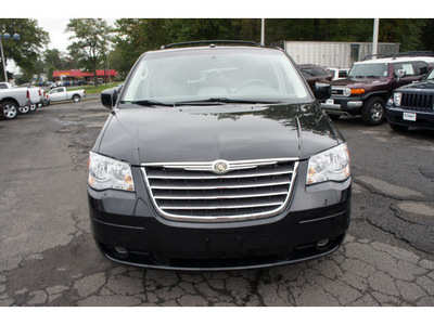 chrysler town and country 2008 black van touring gasoline 6 cylinders front wheel drive automatic 08812