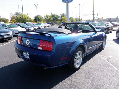 ford mustang 2007 blue gt deluxe 2dr gasoline 8 cylinders rear wheel drive 5 speed manual 56301