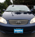 toyota corolla 2004 blue sedan le gasoline 4 cylinders front wheel drive automatic with overdrive 07702