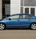 honda civic 2008 blue sedan ex gasoline 4 cylinders front wheel drive automatic 62034