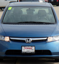 honda civic 2008 blue sedan ex gasoline 4 cylinders front wheel drive automatic 62034