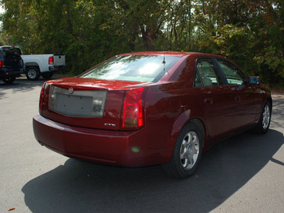 cadillac cts 2003 red sedan gasoline 6 cylinders dohc rear wheel drive automatic 27330
