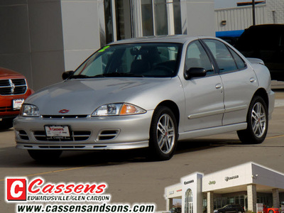 chevrolet cavalier 2002 silver sedan gasoline 4 cylinders front wheel drive automatic 62034