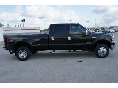 ford f 350 super duty 2005 black lariat diesel 8 cylinders 4 wheel drive automatic 77388