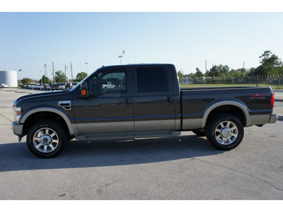 ford f 250 super duty 2009 black king ranch gasoline 8 cylinders 4 wheel drive automatic 77388