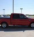 ford f 150 2003 red lariat gasoline 8 cylinders sohc rear wheel drive automatic with overdrive 76087