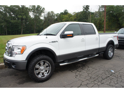 ford f 150 2009 white fx4 flex fuel 8 cylinders 4 wheel drive automatic 08812