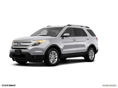 ford explorer 2012 silver suv xlt gasoline 6 cylinders 2 wheel drive shiftable automatic 77388