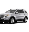 ford explorer 2012 silver suv xlt gasoline 6 cylinders 2 wheel drive shiftable automatic 77388