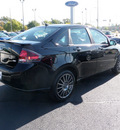 ford focus 2010 black sedan ses 4dr gasoline 4 cylinders front wheel drive automatic 56301