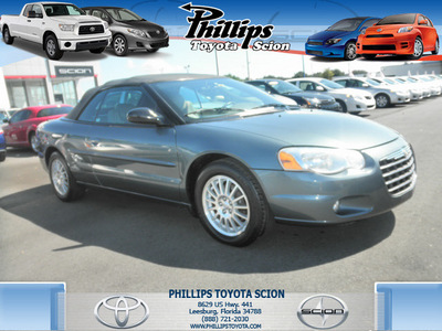 chrysler sebring 2006 jade touring gasoline 6 cylinders front wheel drive automatic 34788